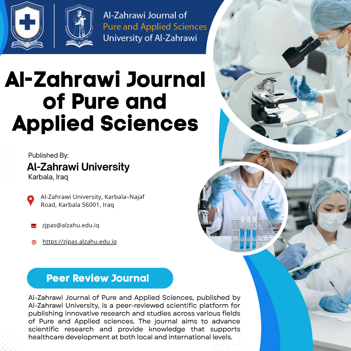 Al-Zahrawi Journal of Pure and Applied Sciences